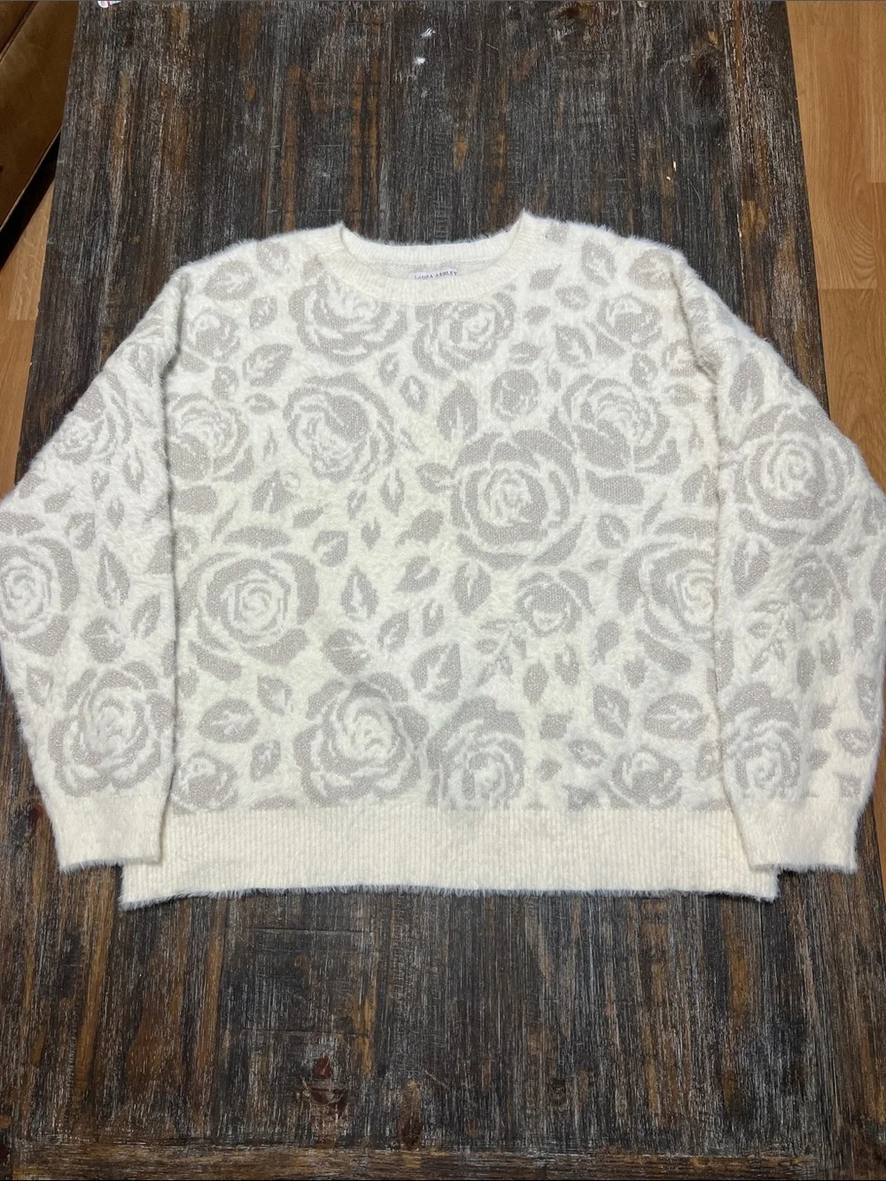 Laura Ashley feminine crewneck